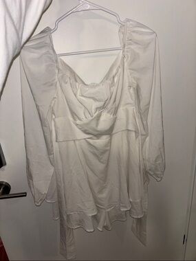 Flowy White dress